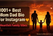 1001+ Best Mom Dad Bio for Instagram 2026 💖 _ Heartfelt Family Vibes