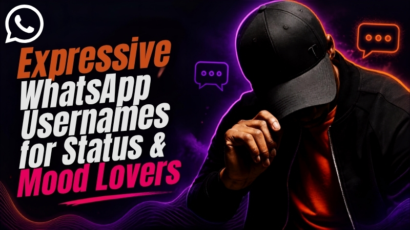 Expressive WhatsApp Usernames for Status & Mood Lovers