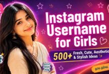 Instagram Username for Girls_ 500+ Fresh, Cute, Aesthetic & Stylish Ideas ✨