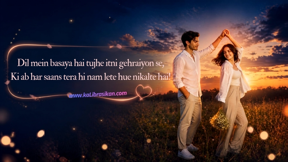 Romantic Love Shayari In English