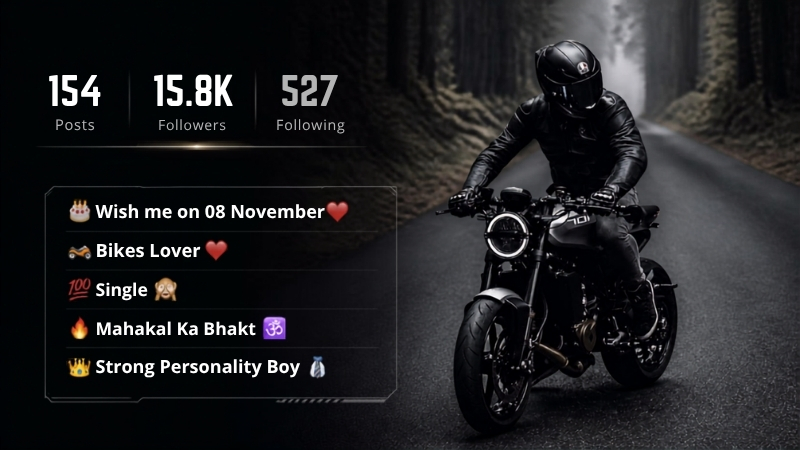 Top-Notch Instagram Bios for True Riders