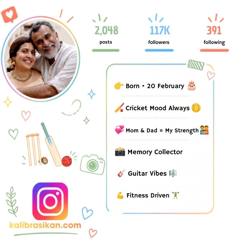 Warm Family Bio for Instagram