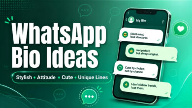 WhatsApp Bio Ideas_ Stylish, Attitude, Cute and Unique Lines